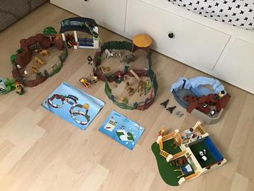 Zeer complete dierentuin van Playmobil beschikbaar voor biedingen