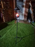 Sfeervolle Tuinlantaarn met Kaars, Tuin en Terras, Ophalen of Verzenden, Zo goed als nieuw