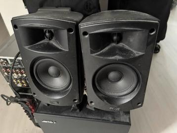 Klipsch Pioneer receiver & Jamo subwoofer - set beschikbaar voor biedingen