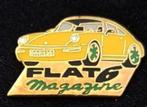 Porsche Flat 6 magazine pin, Nieuw, Transport, Speldje of Pin, Verzenden