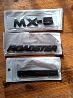 Zwarte Aluminium Logos MX5 ND, Auto-onderdelen, Ophalen of Verzenden, Nieuw, Achter, Mazda