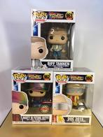 Funko Pop Back to the Future - Doc Marty Biff, Verzamelen, Ophalen of Verzenden, Actiefiguur of Pop, Zo goed als nieuw