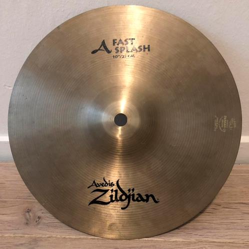 Zildjian A Fast Splash 10” 10 inch, Muziek en Instrumenten, Instrumenten | Onderdelen, Zo goed als nieuw, Drums of Percussie, Ophalen of Verzenden