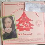 AESPA smtown ningning cup saucer set pink christmas, Ophalen of Verzenden