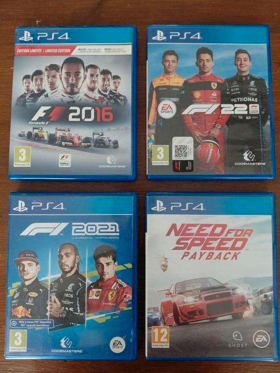 Verschillende PS4 spellen, Spelcomputers en Games, Games | Sony PlayStation Vita, Zo goed als nieuw, Sport, 1 speler, Vanaf 3 jaar