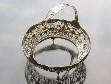 Zilveren Jugendstil Komhouder, Duitsland rond 1900, 210 gram beschikbaar voor biedingen