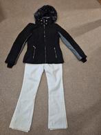 Luhta dames skipak, zwarte jas met witte broek, maat 38, Kleding | Dames, Maat 38/40 (M), Luhta, Ophalen of Verzenden, Zo goed als nieuw