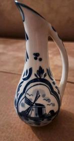 Delfts Blauw Miniatuur Kannetje - 11 cm, Huis en Inrichting, Woonaccessoires | Vazen, Blauw, Aardewerk of Porselein, Ophalen of Verzenden