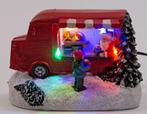 Kerstdecoratie. Citroen HY Foodtruck met led verlichting., Ophalen of Verzenden, Nieuw