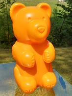 ORANJE GUMMI BEER NACHTLAMP POP ART., Ophalen of Verzenden, Zo goed als nieuw, Minder dan 50 cm