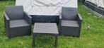 Lounge set Keter, Tuin en Terras, Tuinsets en Loungesets, Ophalen of Verzenden, Zo goed als nieuw, Kunststof