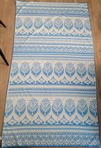 Nieuw! Strandhanddoek blauw/wit met print 178x100cm, Ophalen of Verzenden, Nieuw, Blauw, Handdoek