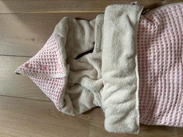 Koeka trappelzak - old baby pink / pebble beschikbaar voor biedingen