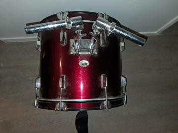 Basedrum 20"| rood | inclusief tomhouders beschikbaar voor biedingen