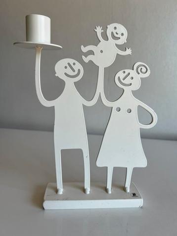 Zweeds Design Bengt & Lotta Familie Kandelaar Wit Gietijzer beschikbaar voor biedingen