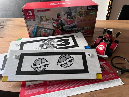 Mario Kart Live: Home Circuit Mario Set, Spelcomputers en Games, Spelcomputers | Nintendo 2DS en 3DS, Zo goed als nieuw, 3DS, Overige kleuren
