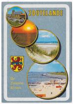 Zoutelande gelopen Ansichtkaart ( B2629), Verzamelen, Ansichtkaarten | Nederland, Verzenden, 1980 tot heden, Gelopen