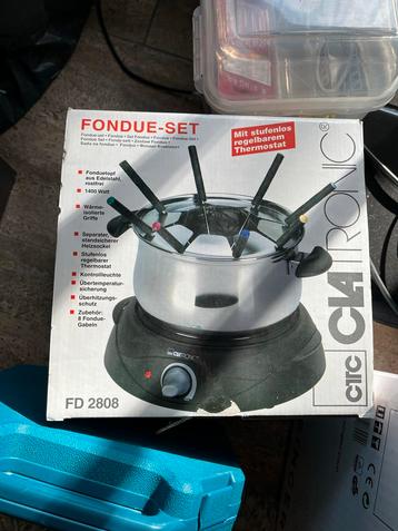 Nieuwe Clatronic Fondueset beschikbaar voor biedingen