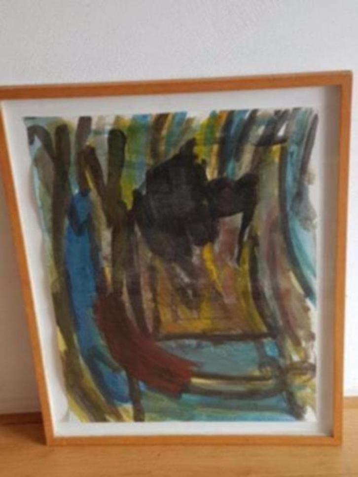 Landscape with Trees Einan Cohen (Coene) 1985, Antiek en Kunst, Kunst | Schilderijen | Modern, Ophalen