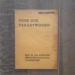 Voor God verantwoord! (NSB publicatie), Ophalen of Verzenden, Landmacht, Nederland, Boek of Tijdschrift