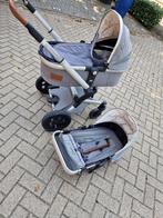 Joolz day kinderwagen reiswieg complete set regenhoes grijs, Ophalen, Zo goed als nieuw, Overige merken