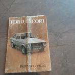 Ford Escort MK2  1980 Brochure - Origineel, Auto diversen, Ophalen
