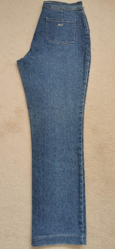 Forest & Fields 'sprinkhaan' dames jeans broek maat 46, Kleding | Dames, Broeken en Pantalons, Zo goed als nieuw, Maat 46/48 (XL) of groter
