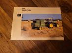 Tractor folder John Deere 545 oprolpers, Boeken, Catalogussen en Folders, Ophalen of Verzenden, Zo goed als nieuw