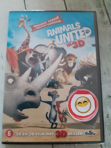 Dvd animals united 2d en 3d met bril
,Nieuw! beschikbaar voor biedingen