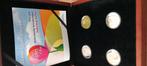 Zilveren tulpen kleurset, Postzegels en Munten, Munten | Nederland, Ophalen of Verzenden, Koningin Beatrix, Setje, Zilver