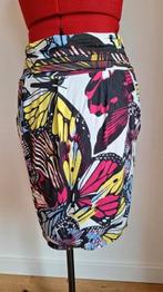 Kleurijke rok maat 40 merk sao paulo lengte 52 cm, Maat 38/40 (M), Blauw, Ophalen of Verzenden, Zo goed als nieuw