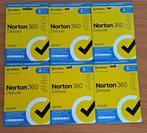 6x Norton 360 Deluxe Antivirus beveiliging software, Computers en Software, Antivirus- en Beveiligingssoftware, Nieuw, Windows