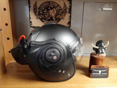 Roof boxer helm XXL motor scooter helm brommer helm Roof V8, Motoren, Kleding | Motorhelmen, Dames, Heren, Jethelm, XXL, Overige merken