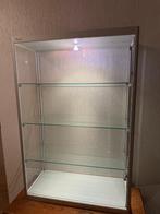 Helioz vitrinekast met verlichting, Huis en Inrichting, Kasten | Vitrinekasten, Ophalen, Met deur(en), 100 tot 150 cm, 50 tot 100 cm