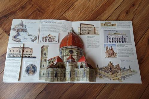 Pop-up boek - Merveilles de l'Architecture en Relief, Boeken, Overige Boeken, Zo goed als nieuw, Ophalen of Verzenden
