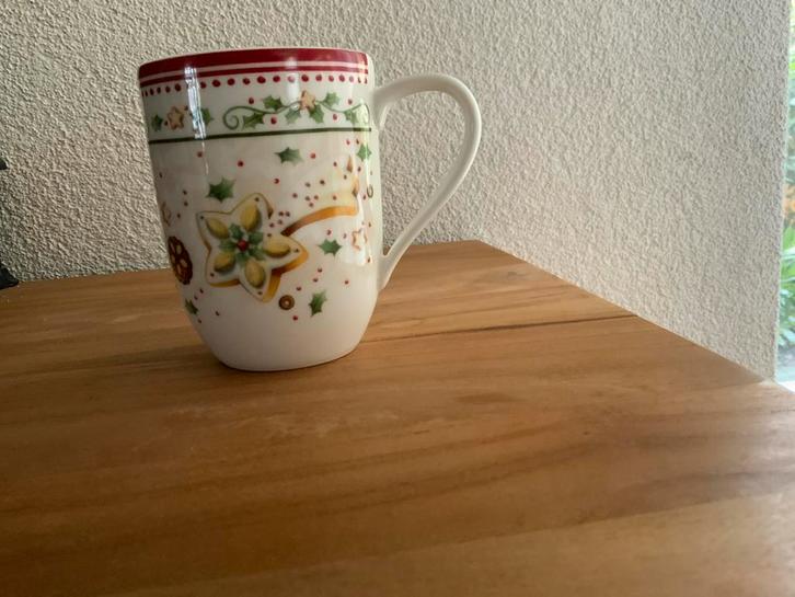 Villeroy & Boch Kerst Beker - Onbeschadigd, Huis en Inrichting, Keuken | Servies, Zo goed als nieuw, Kop(pen) en/of Schotel(s)