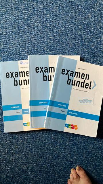 Examenbundels Havo 2024/2025 Frans, Nederlands en Engels beschikbaar voor biedingen
