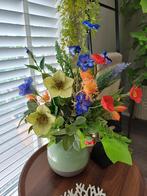 Prachtige zijden bloemen boeket nieuw, Ophalen of Verzenden, Nieuw