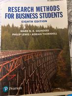 Research Methods for Business Students, 8e, Ophalen, Zo goed als nieuw, Overige onderwerpen