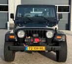 ‼️JEEP WRANGLER TJ CABRIO 4WD‼️ ZWART HARD/SOFTTOP BJ1997, Auto's, 2500 cc, 450 kg, 1800 kg, Zwart