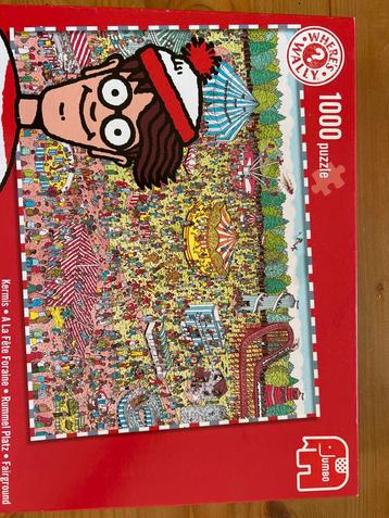 Where is Wally? Puzzel - 1000 Stukjes - Kermis beschikbaar voor biedingen