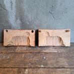Oude brocante houten mal chocolademal vorm schaap *Etage3*, Gebruikt, ., Ophalen of Verzenden, .