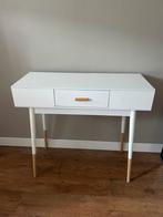 Mooie witte sidetable, Huis en Inrichting, Tafels | Sidetables, Ophalen, Gebruikt, 100 tot 150 cm, 25 tot 50 cm
