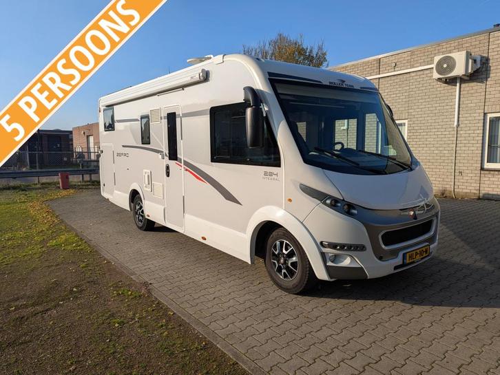 Roller Team Zefiro 284 integraal in nieuwstaat Victron uitg., Caravans en Kamperen, Campers, Bedrijf, tot en met 5, Integraal