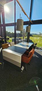 Castelijn LV design eettafel, nette staat., Huis en Inrichting, Tafels | Eettafels, Ophalen, 200 cm of meer, 50 tot 100 cm, Vijf personen of meer