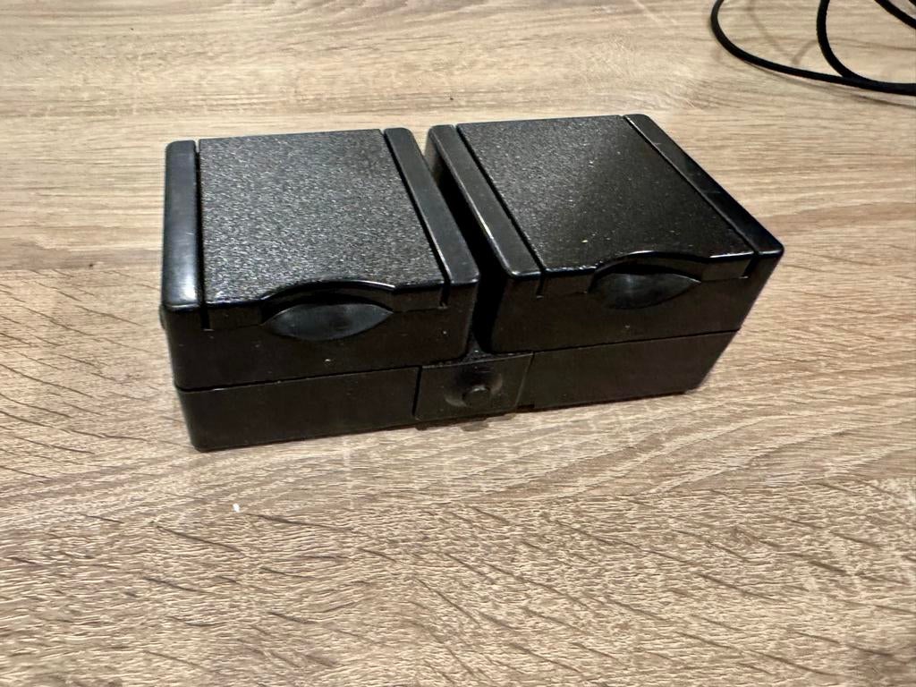 Kopp Stopcontact ProAQA 2-voudig Zwart Nieuw, Ophalen of Verzenden, Nieuw, Stopcontact