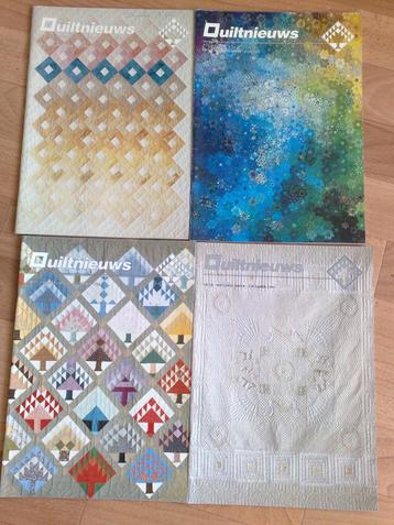 22xNummers Quiltnieuws vanaf jaar 1989 T/M 2005- €1 per blad beschikbaar voor biedingen