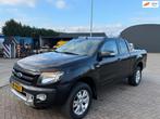 Ford Ranger 3.2 TDCi Wildtrak Super Cab 200 Pk, Auto's, Ford, Euro 5, Gebruikt, Zwart, Zwart