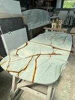 Italian Made Natuursteen Marmer/Kwartsiet Eettafels op Maat, Huis en Inrichting, Tafels | Eettafels, Overige materialen, Splendore Stone