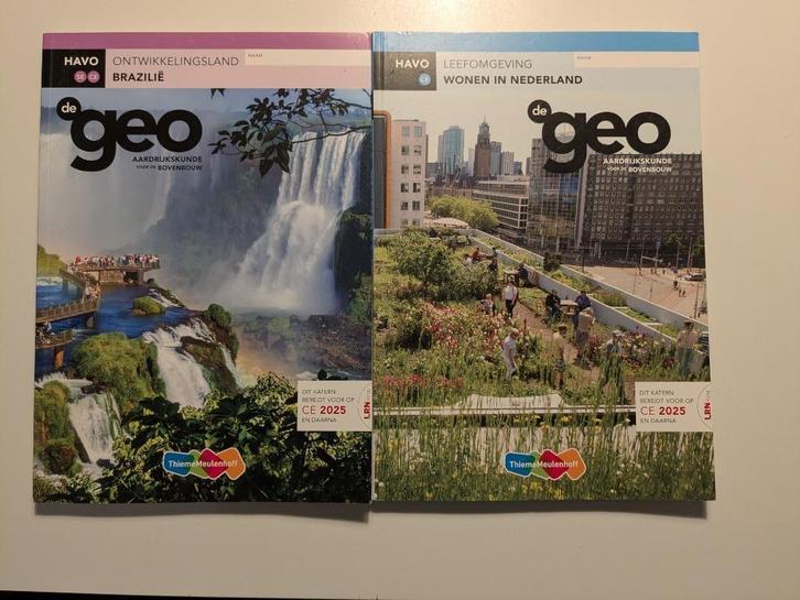De GEO aardrijkskunde voor de Havo bovenbouw LRN line, Boeken, Schoolboeken, Zo goed als nieuw, Aardrijkskunde, HAVO, Ophalen of Verzenden